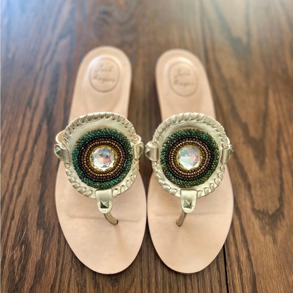 Jack rogers Gisele leather sandals - Picture 2 of 4